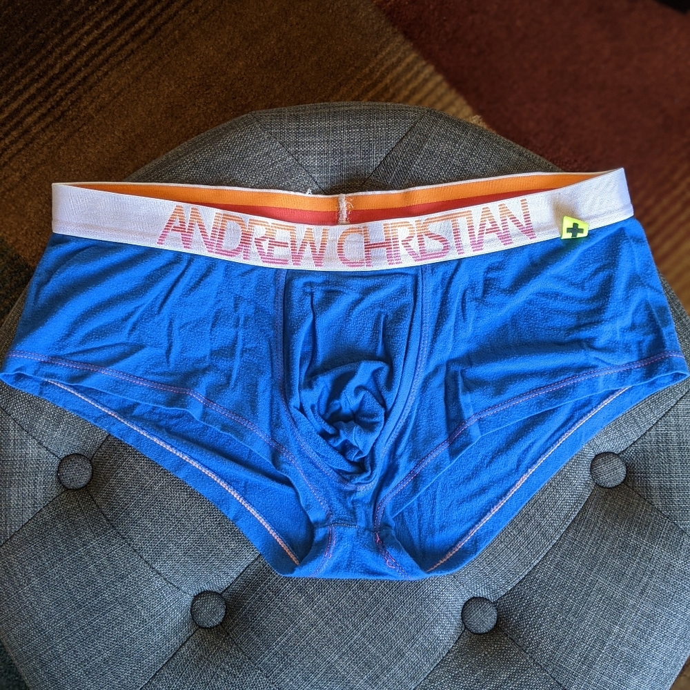 Andrew Christian - Blue Trunk (L)